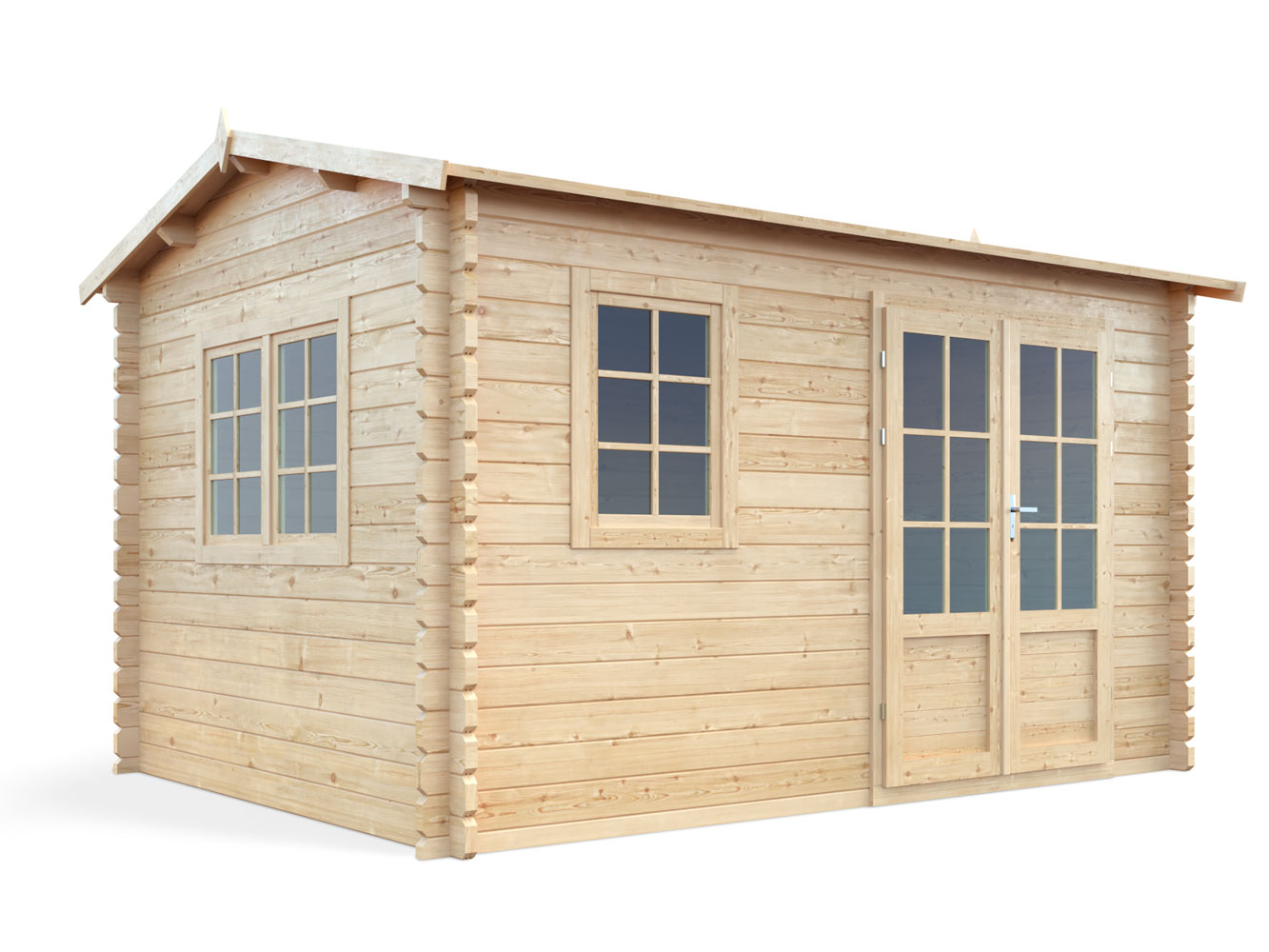 Can the 10X12 garden shed model have a single door on the 'long' end of the shed?  And not have the double door?