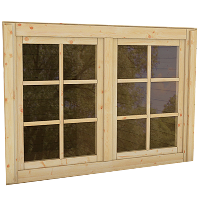 Window placement - are the wall boards modified so window placement is foolproof? Or does the shed kit come as is and it’s up to the builder to place the window?